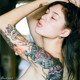 俄罗斯纹身美女irachernova