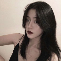 最潮酷酷女生头像黑暗系高冷女图