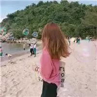 超好看的男女生背影头像