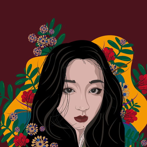 插画头像
