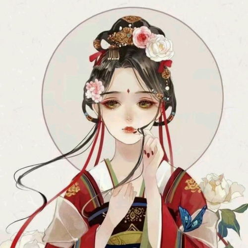 超适合女生qq的古风头像寸心笑傲
