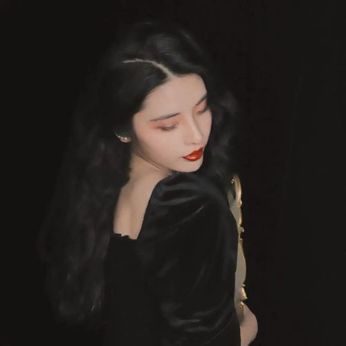 复古头像女港风唯美宋茜