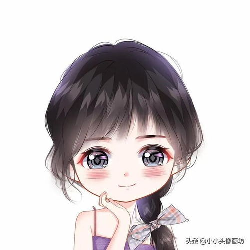 你的头像该换了,好看的大眼睛女生卡通头像来一波