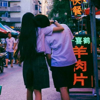好看的头像背影女情头