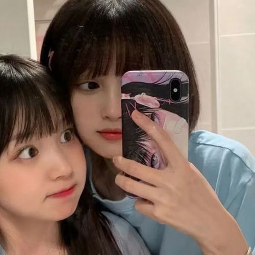 快和你家姐妹换上闺蜜头像吧