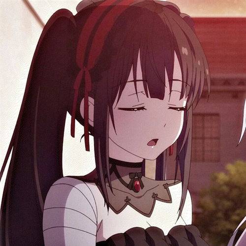 动漫女生头像好久不见