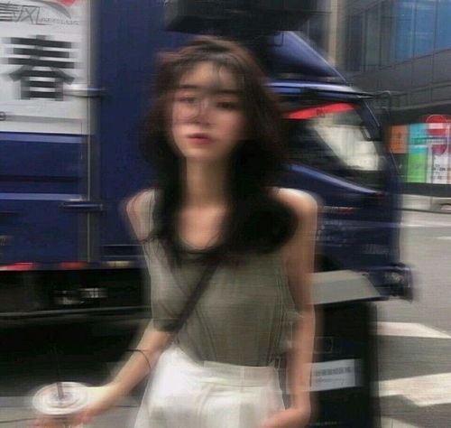 真人迷糊女头模糊美专治近视