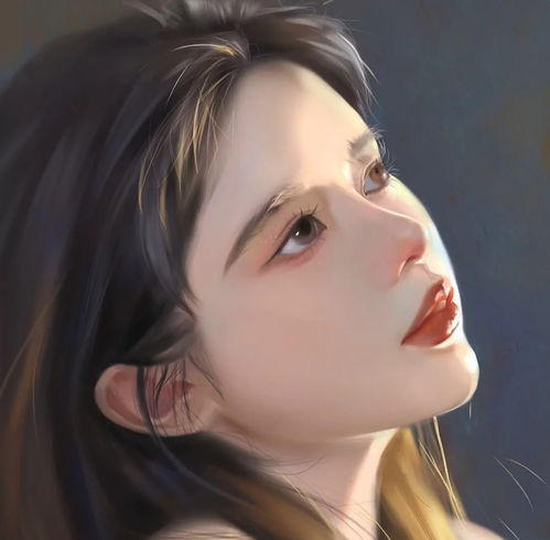 动漫女生头像但愿日子清静,抬头遇见的都是柔情