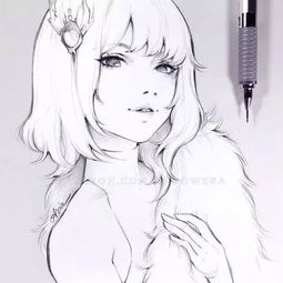 手绘美到犯规吸粉89万,确认眼神是自带仙气的美少女