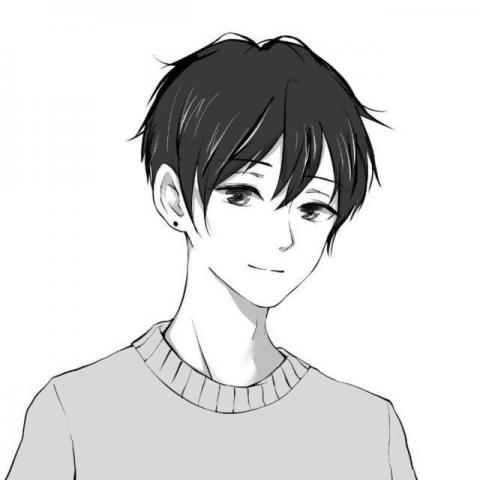 漫画头像女生冷酷霸气黑白情头