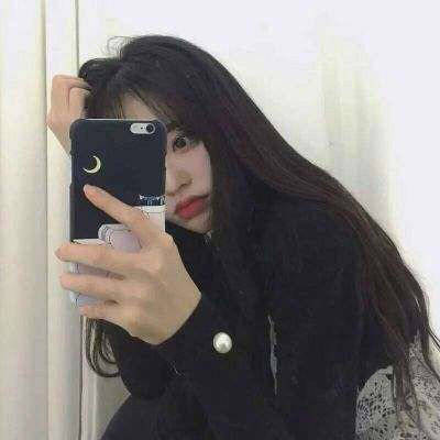 真人侧脸头像女长发侧脸回眸长发女头像图片