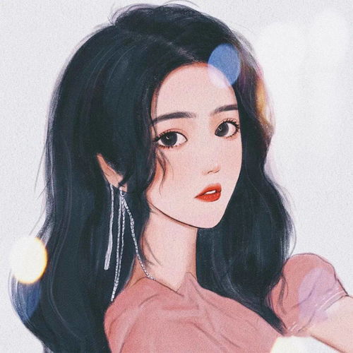 女生头像超级美的手绘女头像952