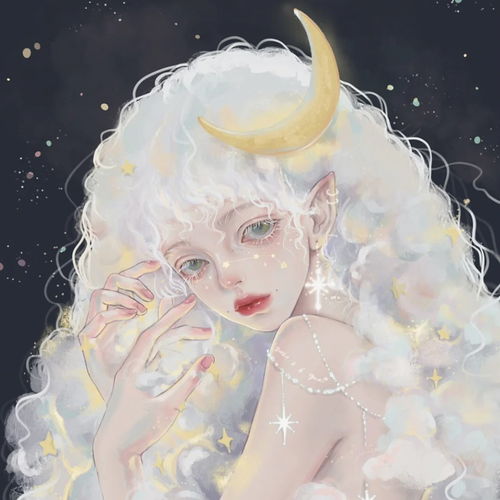 ins手绘女头