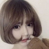 短发女孩图片头像小清新可爱短发女孩头像