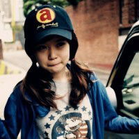女头像真人图片戴帽子边防