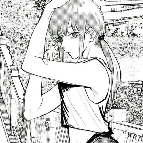 招桃花黑白动漫温柔女生头像超可爱267