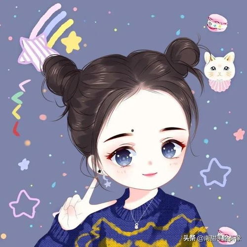 适合春天的可爱微信小头像俏皮又好看的男生女生头像情侣头像