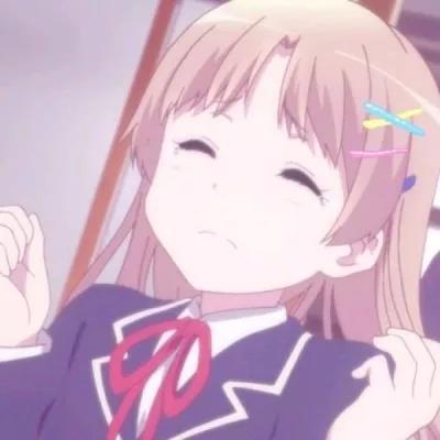 女生动漫头像,我好喜欢你哦