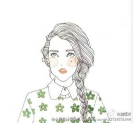 拜托各位大神帮我找找看能不能找到这个系列的图是手绘的都是女生之前微博看过几次就只存了这张一共是9张