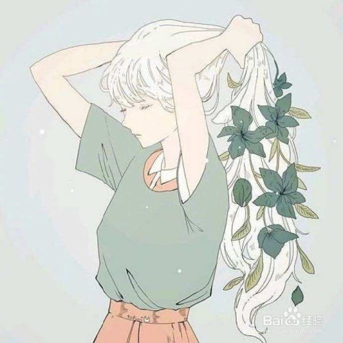女生小清新头像绘画手绘