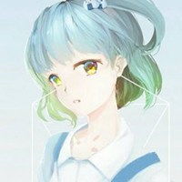 淑女卡通头像小清新qq头像