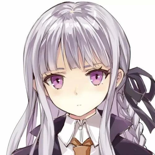 哪位大神知道这个银发紫瞳少女是谁