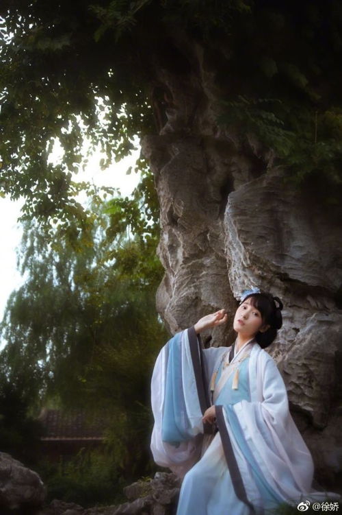 古风少女徐娇演绎汉服灵动美意境如画有诗意