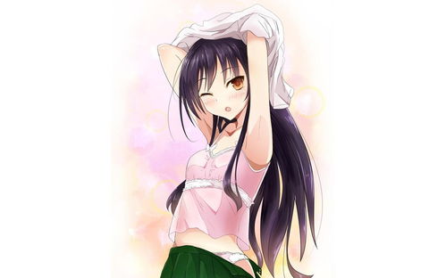 动漫美女之清纯可爱美女桌面壁纸