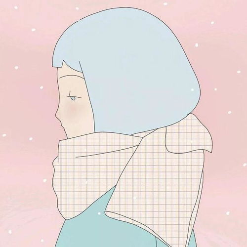 手绘女生头像