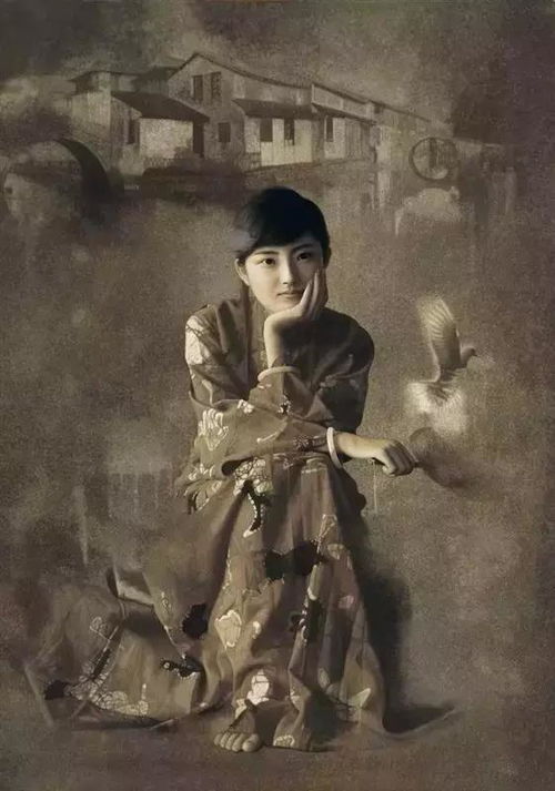 油画里的美女个个貌似天仙