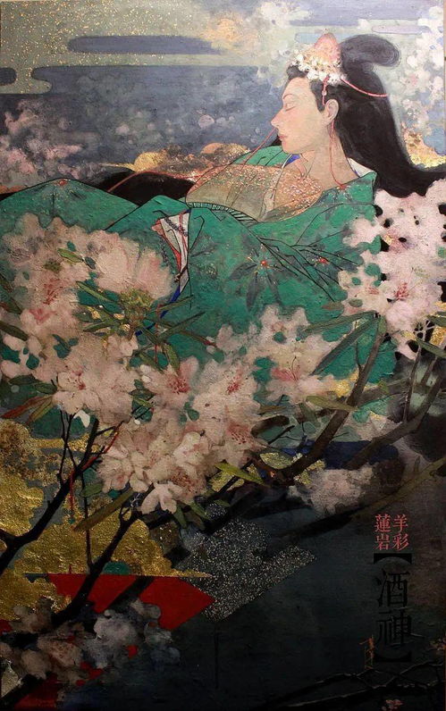 糟糕心动了央美女神把杨贵妃画成敦煌壁画,美哭无数网友