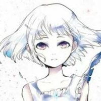 二次元女生白头发冰雪头像二次元高冷帅气白发女生头像