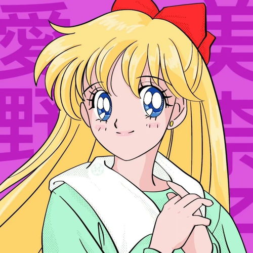 原创头像合集美少女战士女生闺蜜头像插画头像星座头像