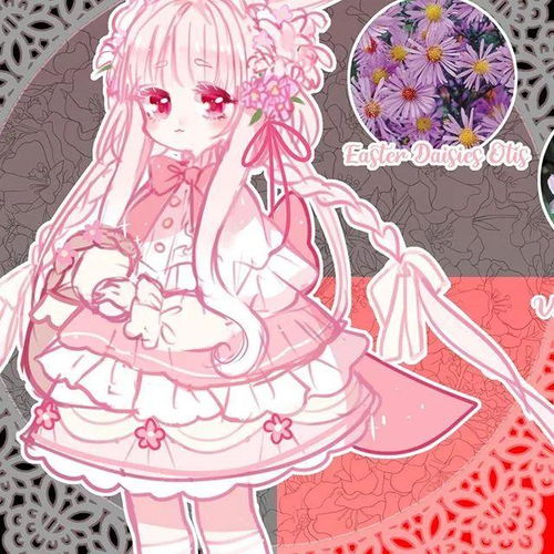 cg原画插画教程q版洛丽塔风格动漫女生人物插画
