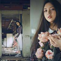 手捧鲜花的女生qq头像能温暖人心的是白开水大米饭被窝