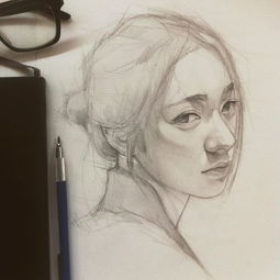 速写,把少女们画的美翻天