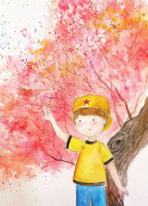 治愈系插画师我愿意,像画里的女孩这样生活