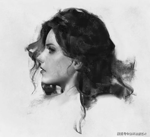 只用素描技法,就可以把女人画这么传情,美到骨子里