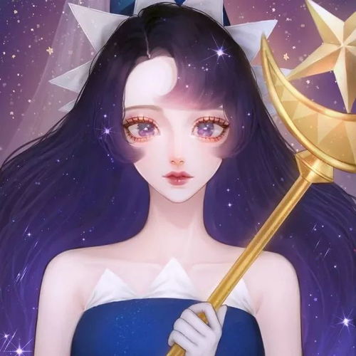 二次元女生头像图片唯美黑兽