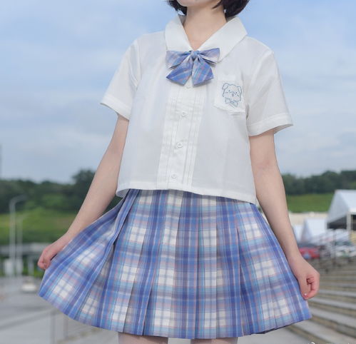 jk少女,短发女孩,甜美穿搭