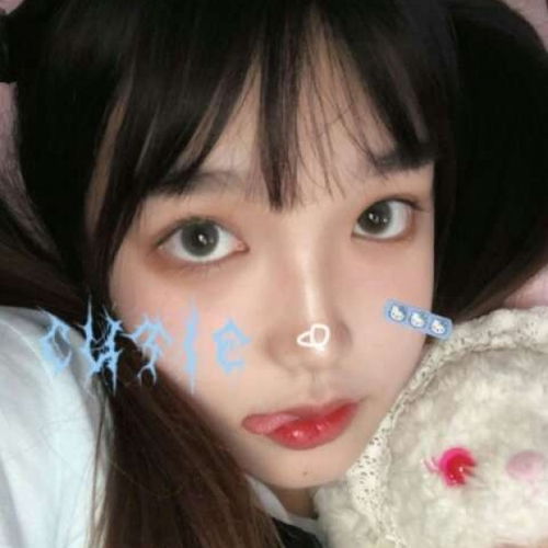 真人女生头像甜美仙气短发