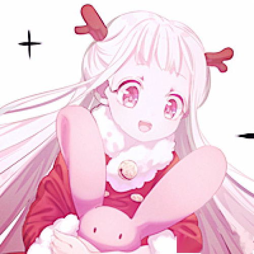粉色女生头像