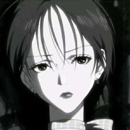 qq暗黑头像女女生