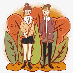 手绘插画小清新头像女插画