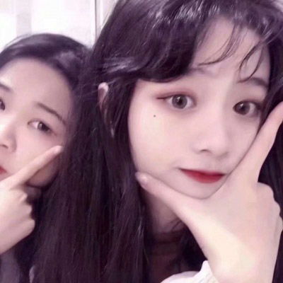 粉色系闺蜜头像一对少女心高清两人软妹组合