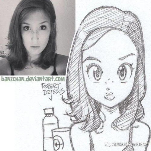 他山之石艺插画师将真人绘制成q版人物头像,原来你如此可爱