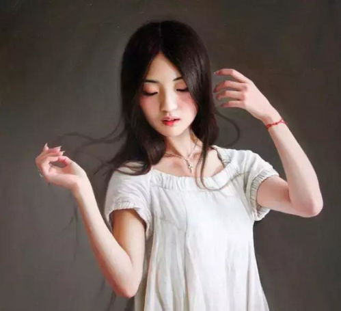 油画中的中西方美女,别有一番韵味