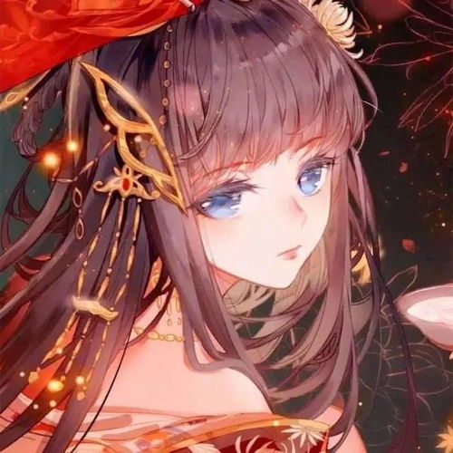 高清壁纸古风手绘美女
