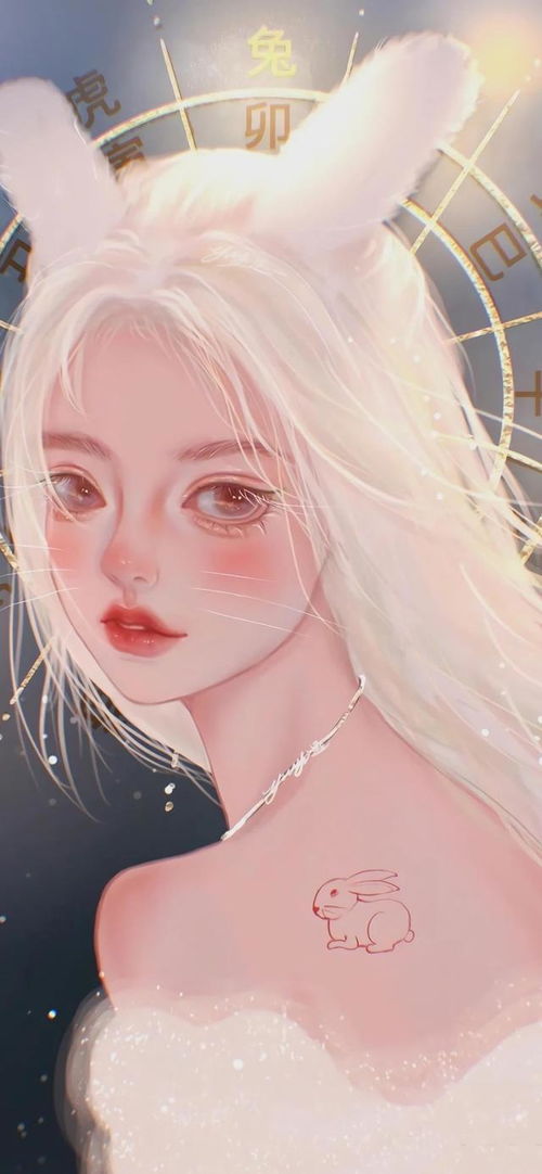 超美仙气女生插画壁纸,慢慢生活,慢慢热爱