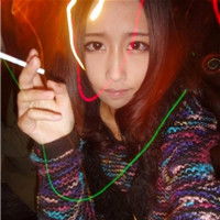 2012超拽女生吸烟头像